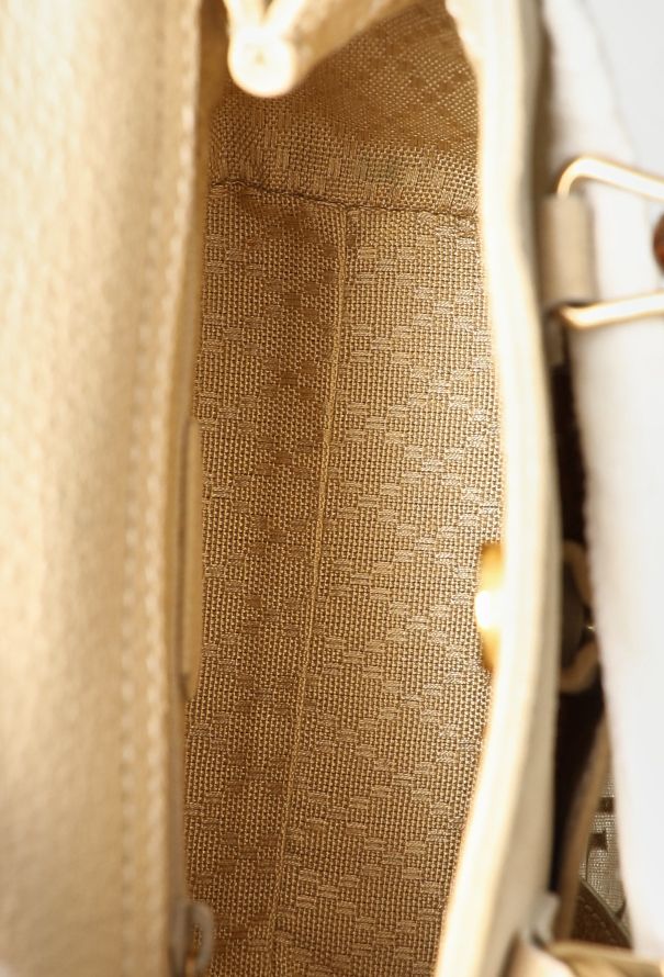 Gucci Vintage Suede Bamboo Mini Bag - 13 Gucci Vintage Suede Bamboo Mini Bag - 13