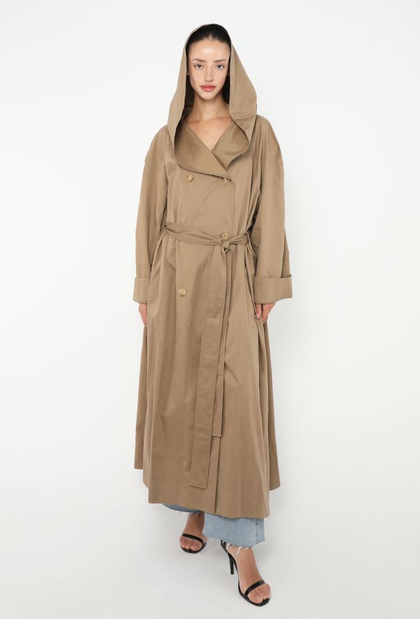 The Row S/S 2022 Augusta Belted Poplin Trench - 3