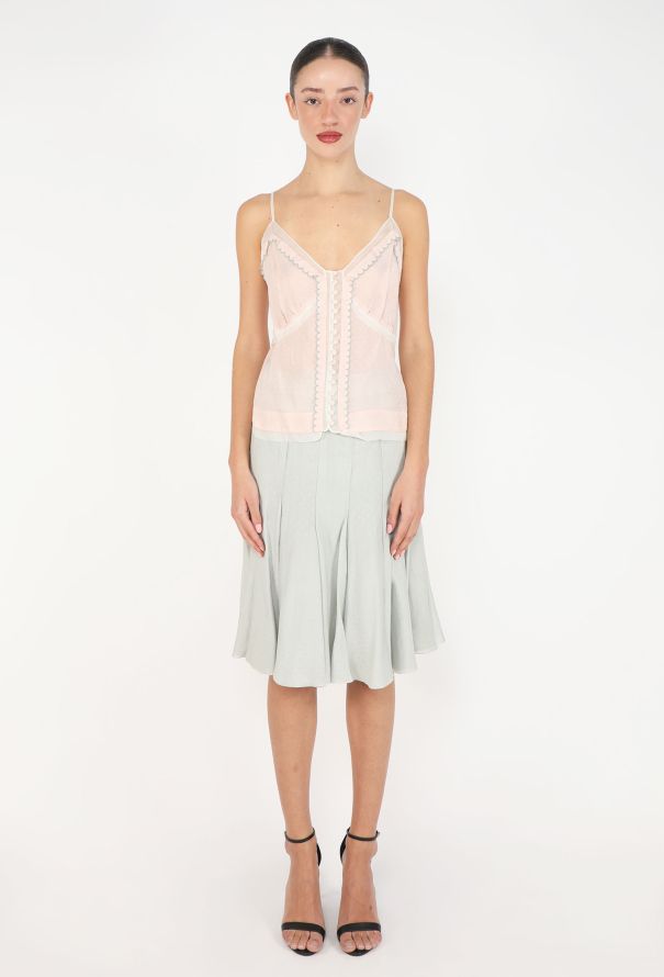 Chloé F/W 2004 Polka Dot Silk Ensemble - 2