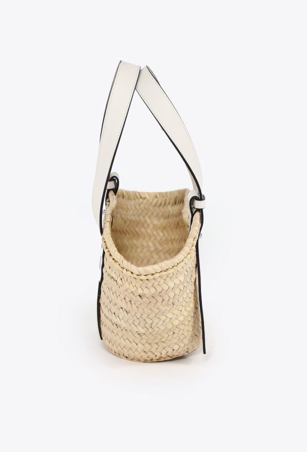 Loewe 2021 Raffia Small Basket Bag - 4
