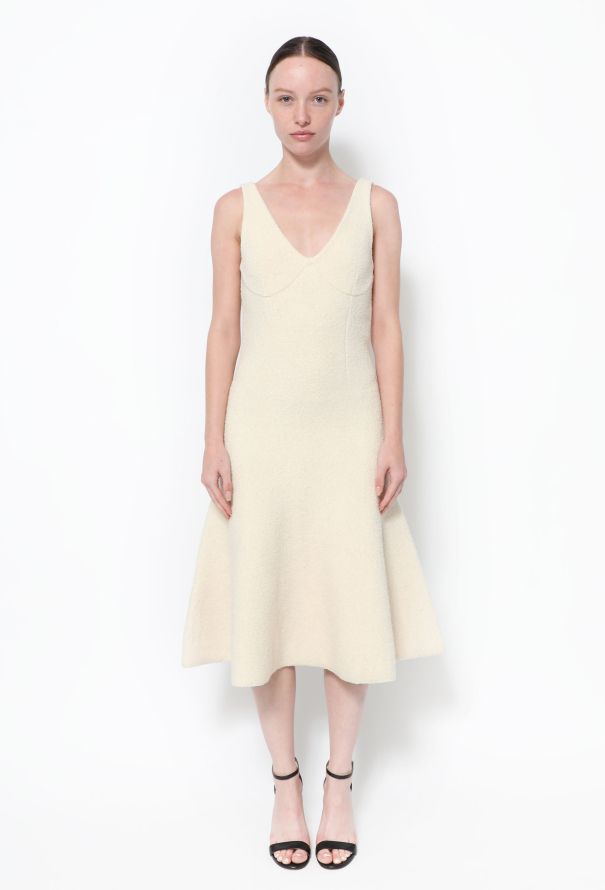 Céline F/W 2013 Bouclé Trumpet Dress - 1