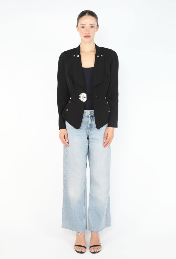 Thierry Mugler Buckled Wasp Blazer, 1991 - 5