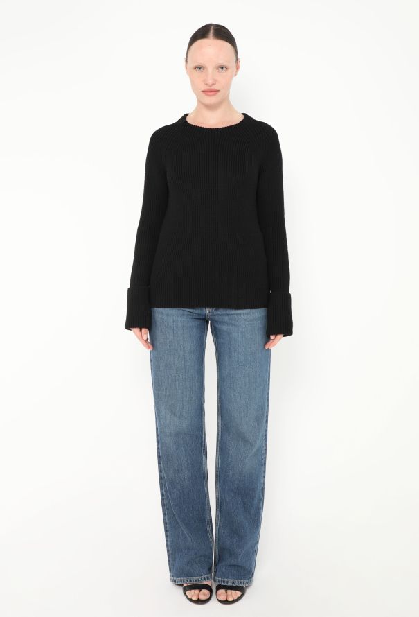 The Row S/S 2023 Classic Ribbed Sweater - 3