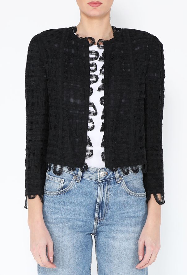 Chanel S/S 2000 Lace Ribbon Jacket - 1