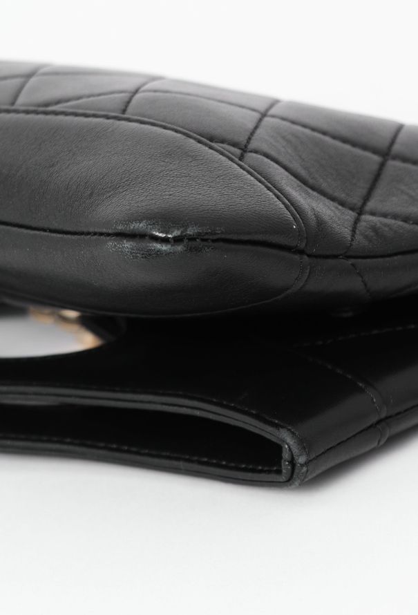 Chanel Black Classic Quilted 31 Clutch - 7