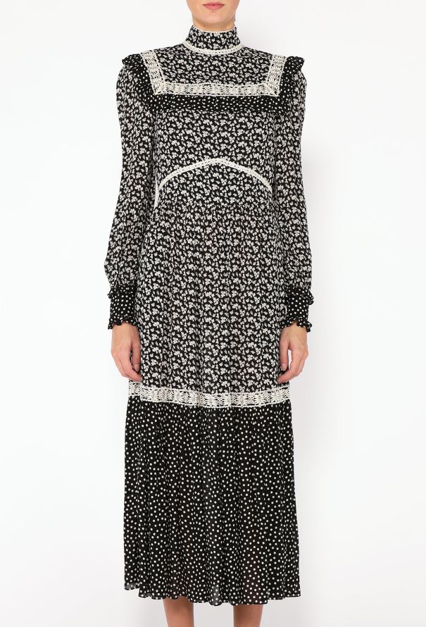 Céline 2020 Printed Prairie Dress - 2