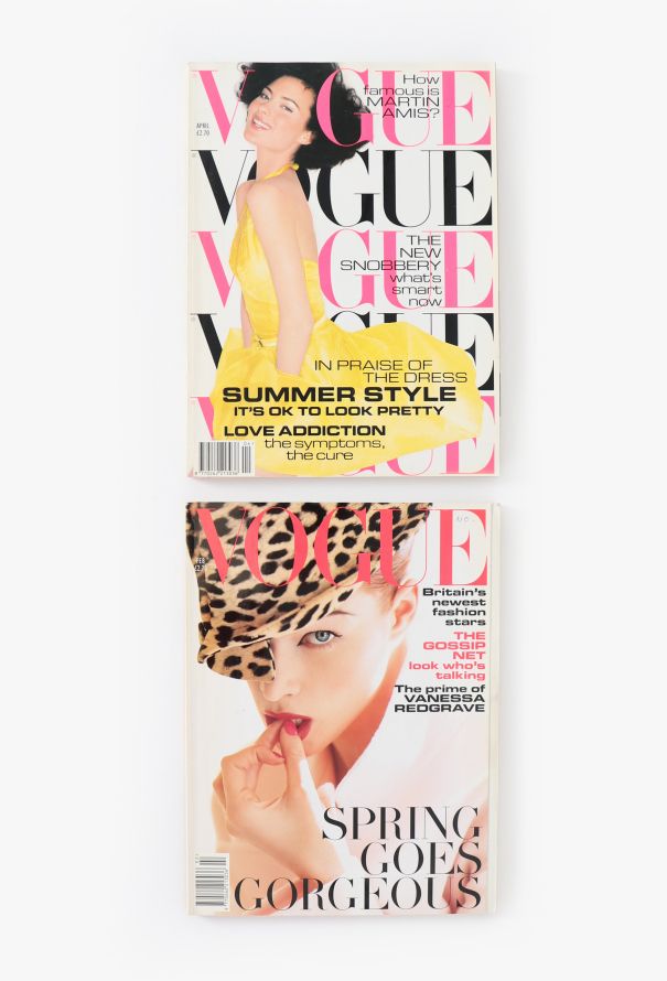 VOGUE UK 1995 Mario Testino Cover Set - 1