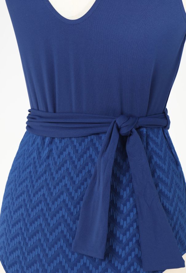 Eres Chevron Belted Swimsuit - 4 Eres Chevron Belted Swimsuit - 4