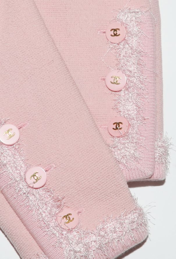 Chanel CAMPAIGN F/W 1994 Frayed Bouclé Jacket - 9 Chanel CAMPAIGN F/W 1994 Frayed Bouclé Jacket - 9