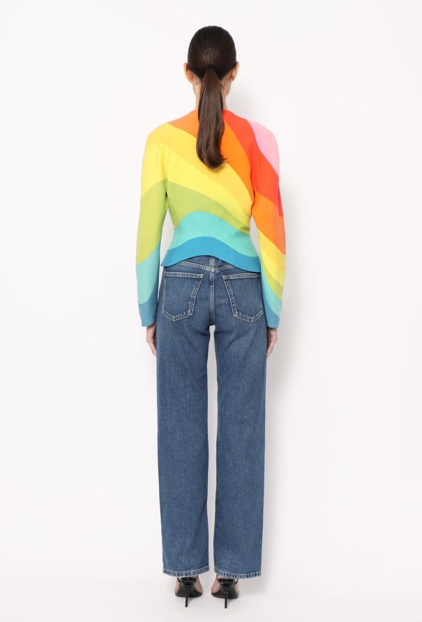 Rainbow Hourglass Jacket | Authentic & Vintage | ReSee