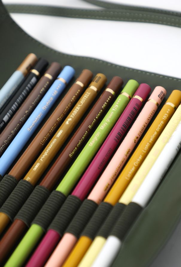 Miu Miu Leather Faber-Castell Pencil Case - 4