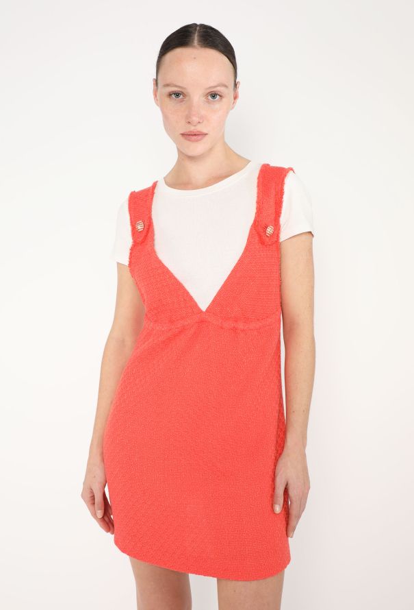 Chanel 2014 Tweed 'CC' Trim Dress - 1