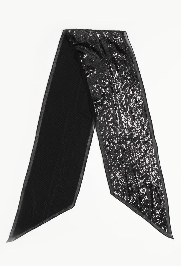 Saint Laurent Paillette Scarf - 2