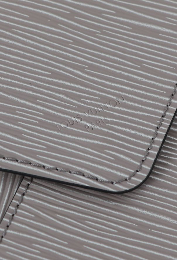 Louis Vuitton Matte Grey Epi Envelope Pouch - 11 Louis Vuitton Matte Grey Epi Envelope Pouch - 11