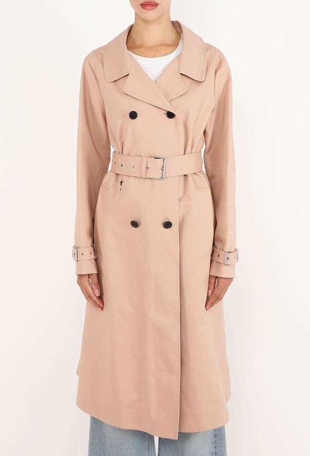 Dior Belted Monogram-Lined Trench - 4