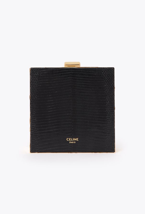 Céline Black Lizard Minaudière - 1