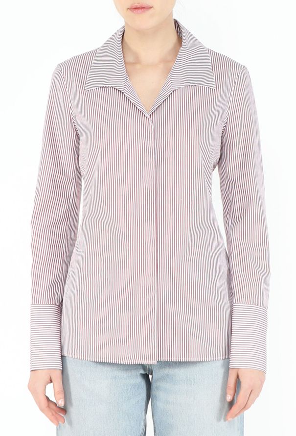 The Row 2022 Peg Striped Shirt - 1