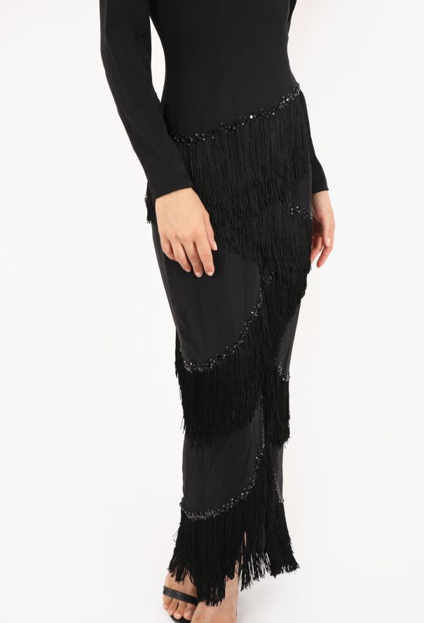 Bob Mackie Fringe Gown, F/W 1989 - 5