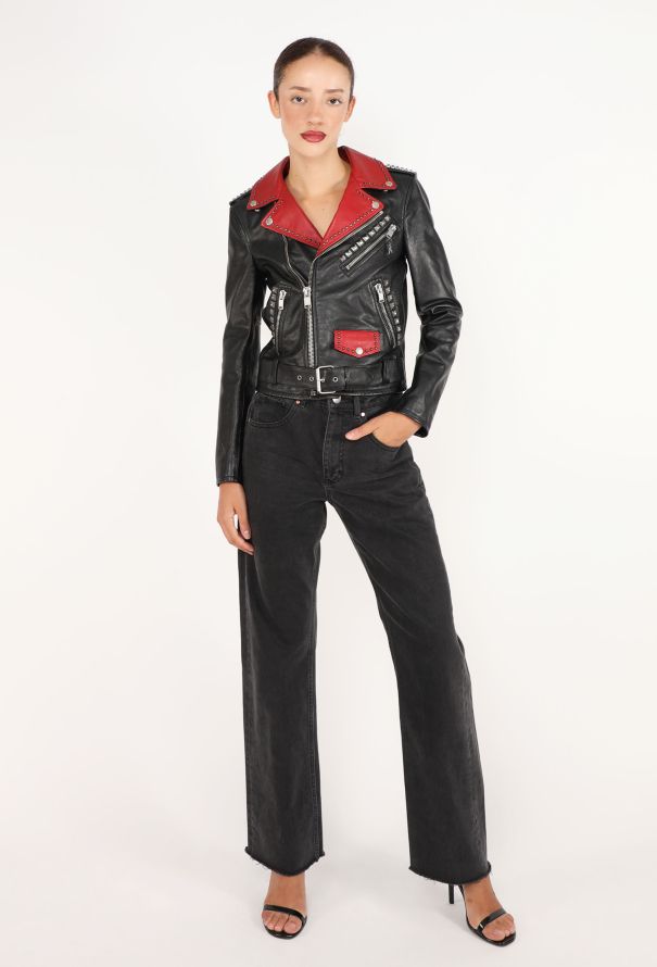 Saint Laurent Sunset Calfskin Biker Jacket, S/S 2016 - 3