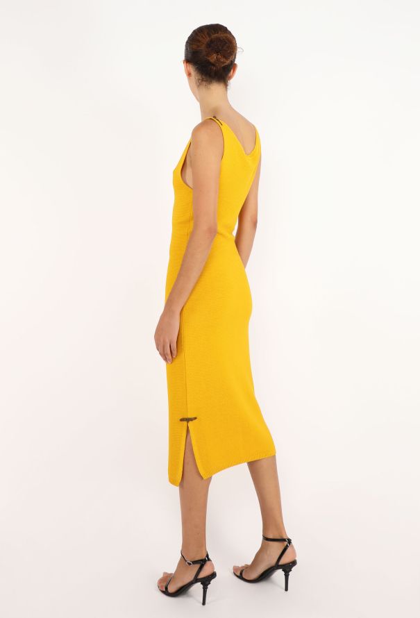 Dior Buckled Slit Knit Dress, S/S 1999 - 3