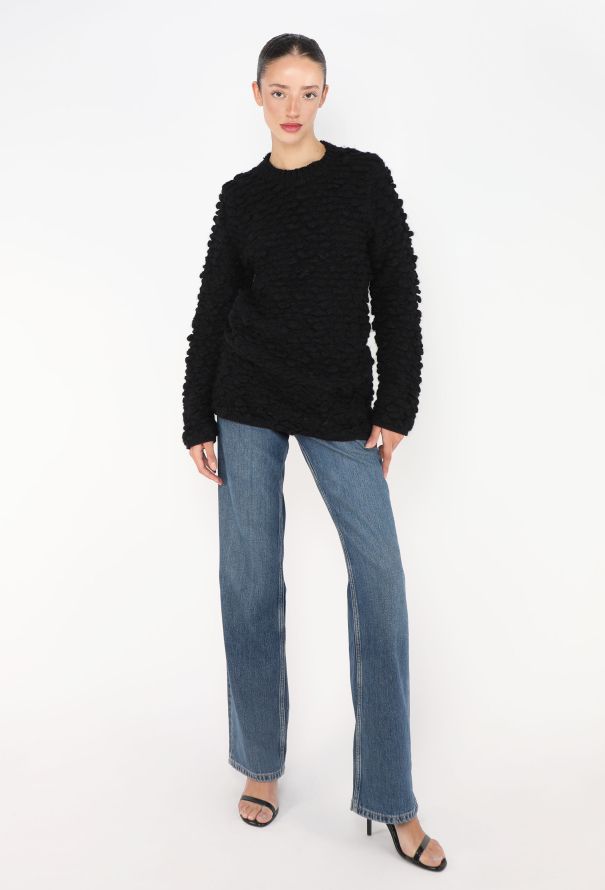Comme des Garçons 2022 Bouclé Knit Oversized Sweater - 3