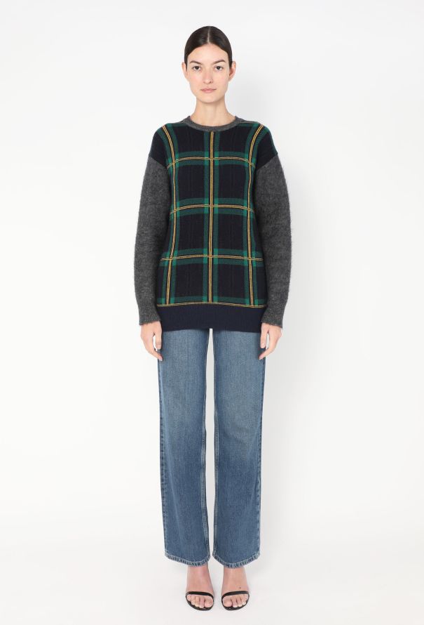 Céline Pre-Fall 2011 Plaid Sweater - 3 Céline Pre-Fall 2011 Plaid Sweater - 3