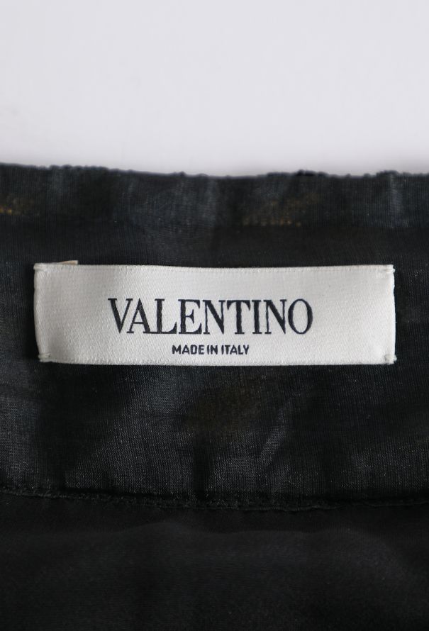 Valentino Chenille-Embroidered Organza Skirt, S/S 2014 - 6