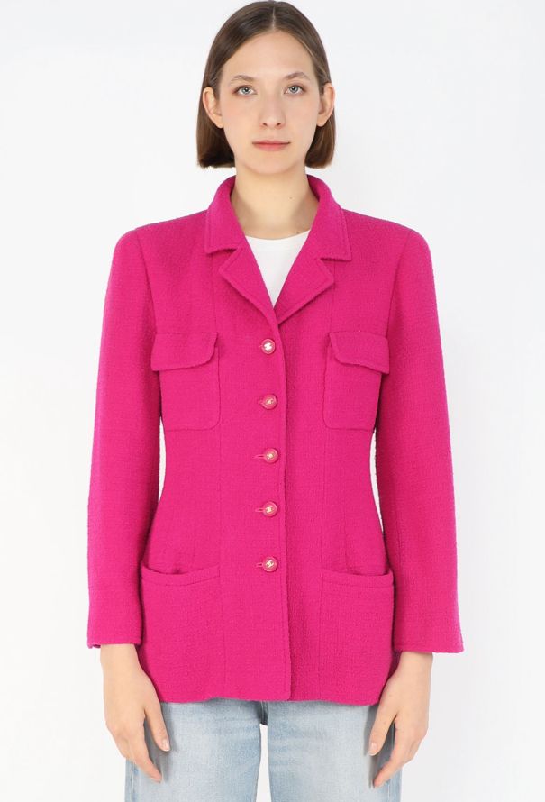 Chanel Bouclé 'CC' Blazer, F/W 1995 - 1