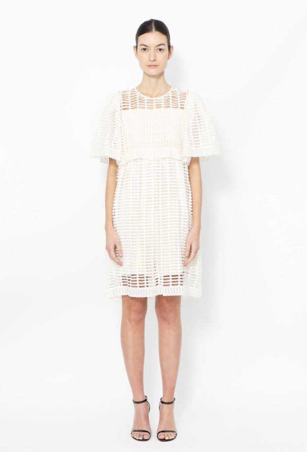 Chloé S/S 2013 Cotton Eyelet Dress - 1