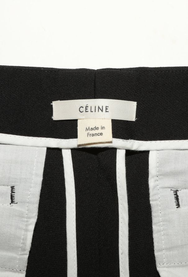 Céline F/W 2012 Cropped Zip Trousers - 6 Céline F/W 2012 Cropped Zip Trousers - 6