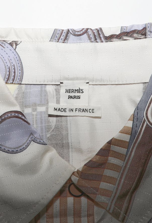 Hermès 2025 'Coaching Remix' Checkered Tunic - 6