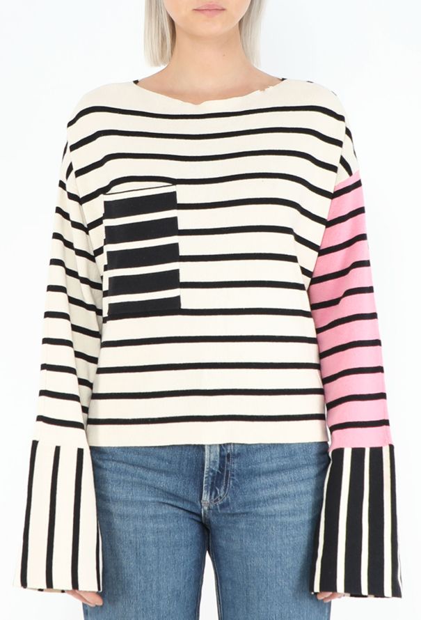 Céline 2015 Patchwork Marinière Top - 1