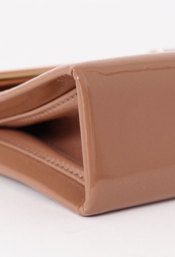 Chanel Rose Patent Clutch - 7