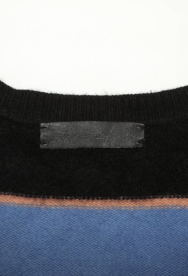 The Elder Statesman Cashmere Sweater Tricolor - 4 The Elder Statesman Cashmere Sweater Tricolor - 4