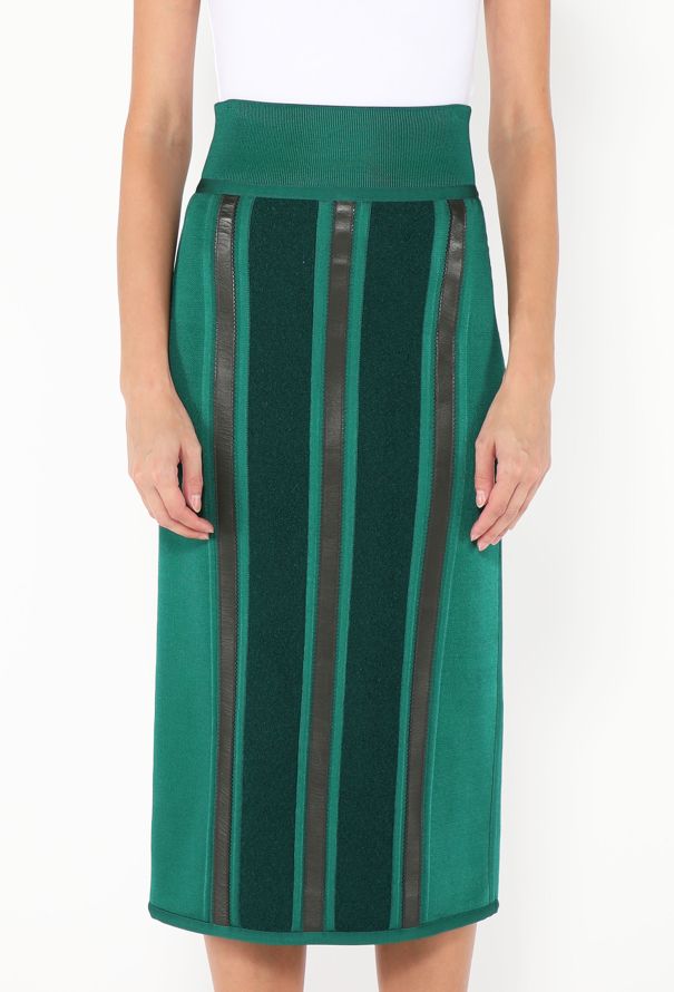 Hermès Resort 2025 Leather Panel Skirt - 2