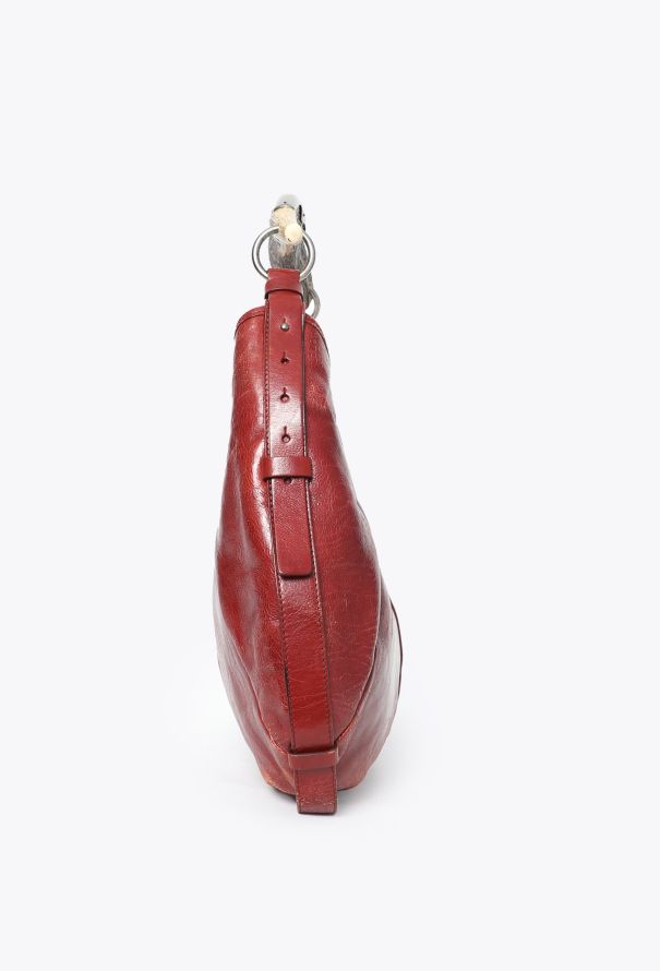 Saint Laurent 2000s Leather Mombasa Bag - 4