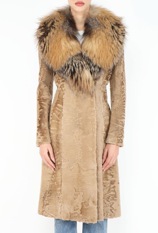 Dior STUNNING F/W 2007 Fox Fur Astrakhan Coat - 4