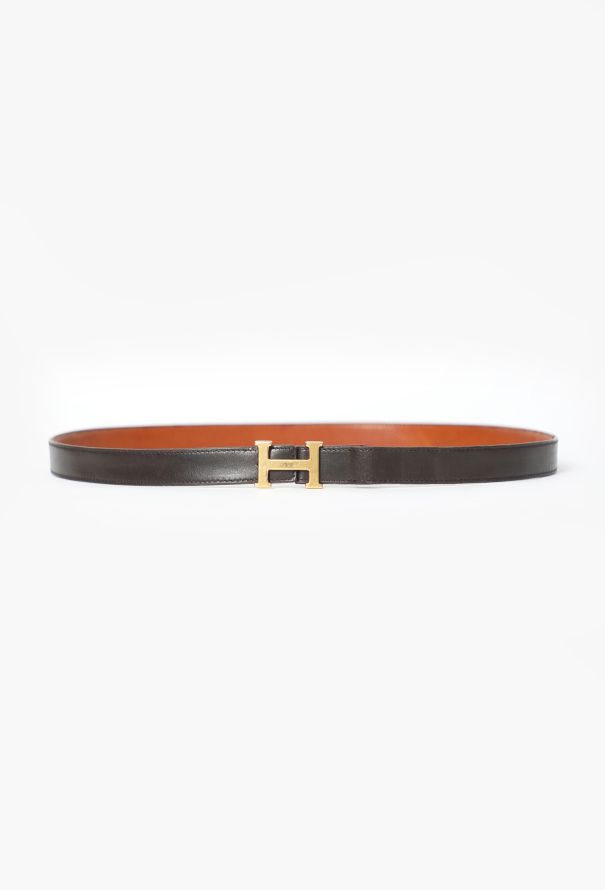 Hermès 1985 Constance 24 Reversible Belt - 1