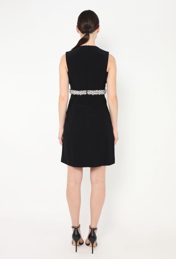 Balenciaga Strass Chevron A-Line Dress - 3 Balenciaga Strass Chevron A-Line Dress - 3