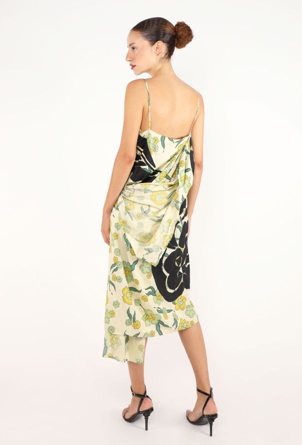 Dries Van Noten Silk Patchwork Dress, S/S 2003 - 6