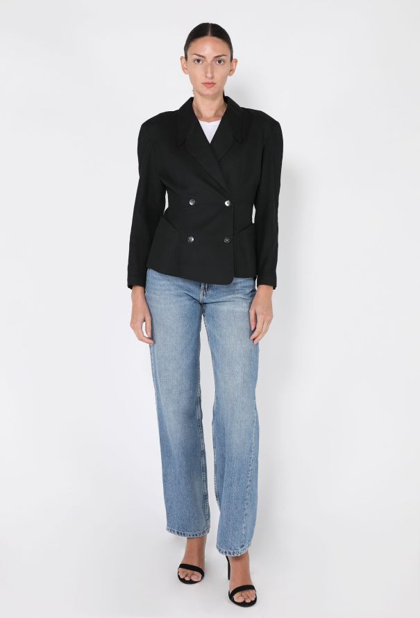 Thierry Mugler Tailored Cropped Blazer, 1990s - 2