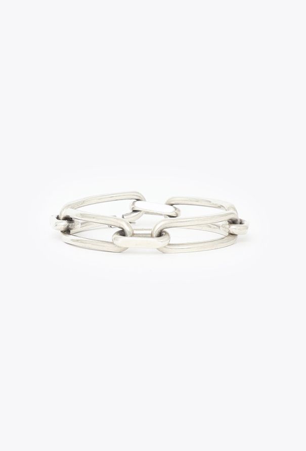 Men's Vintage 1950s Silver Chainlink Bracelet - 1
