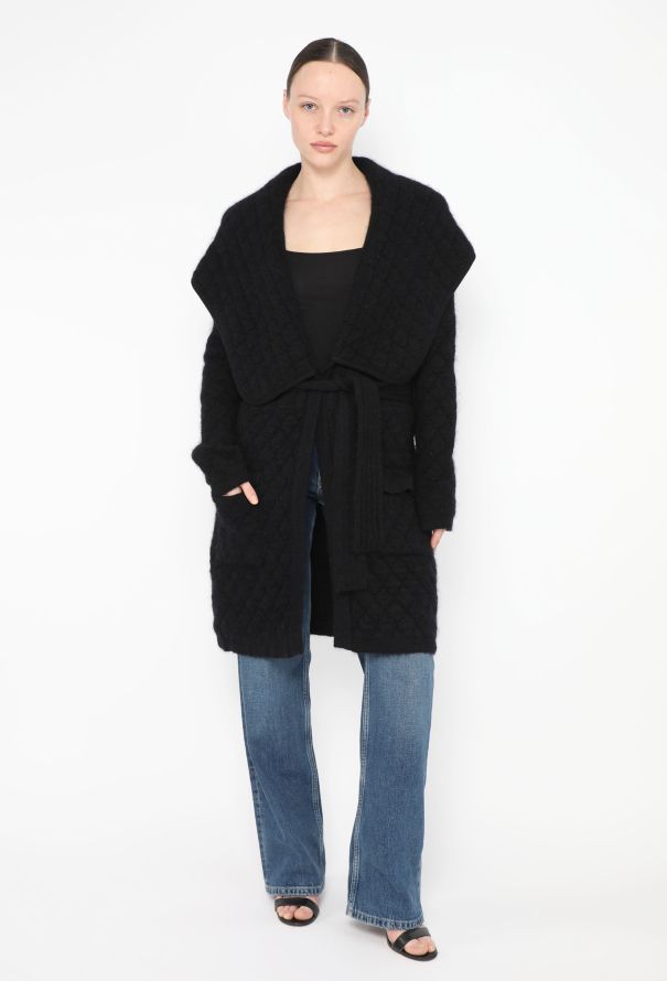 Balmain 2019 Quilted Mohair Cardigan - 2 Balmain 2019 Quilted Mohair Cardigan - 2