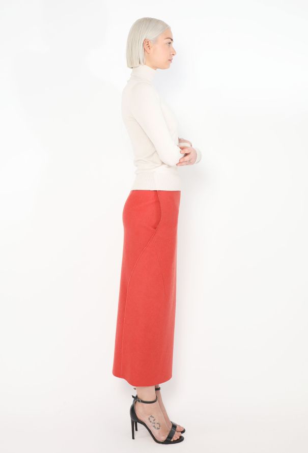 Jil Sander Early 2000s Asymmetrical Felted Skirt - 3 Jil Sander Early 2000s Asymmetrical Felted Skirt - 3