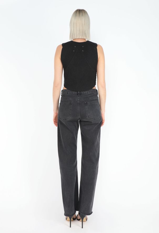 Maison Margiela '90s Ribbed Knit Vest - 4