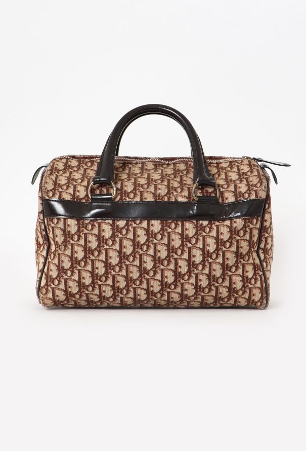 Dior '70s Oblique Boston Bag - 1