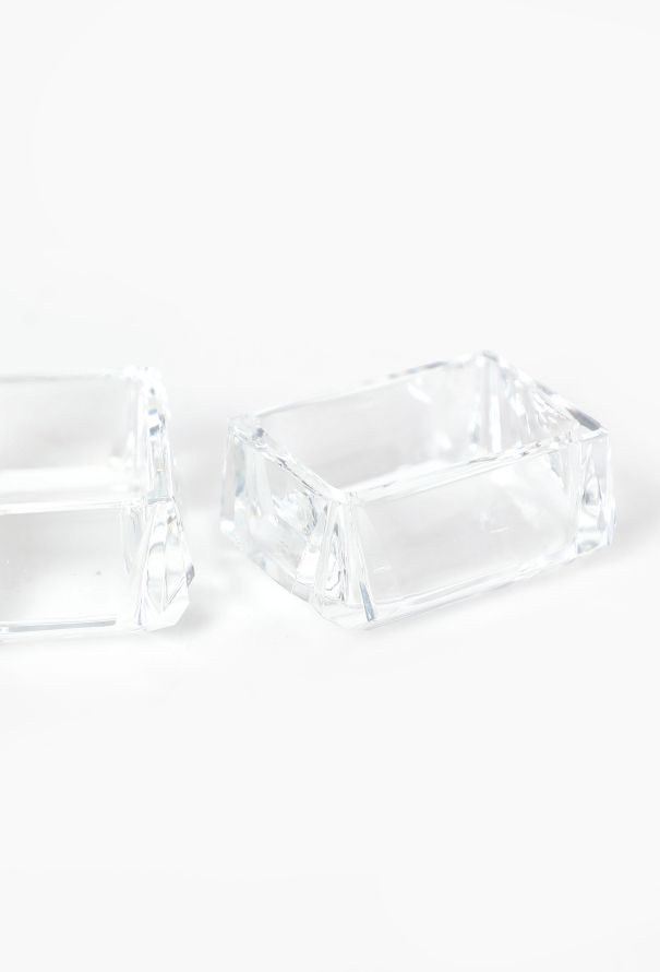 Vintage Objects & Decor French Crystal Salt & Sugar Dish Set - 1