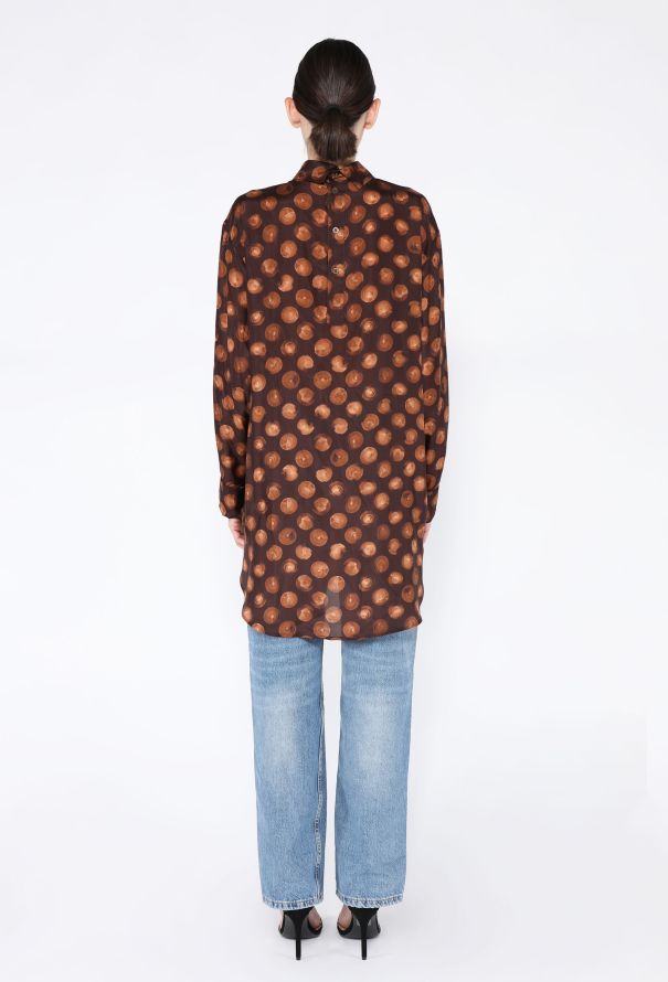 Dries Van Noten 2024 Corso Silk Printed Top - 4