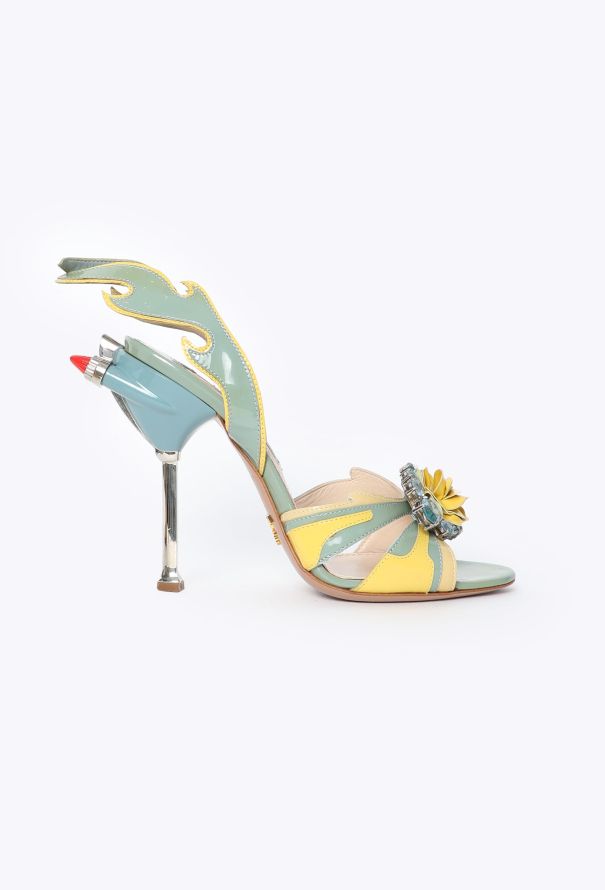 Prada Iconic S/S 2012 Flame Sandals - 1