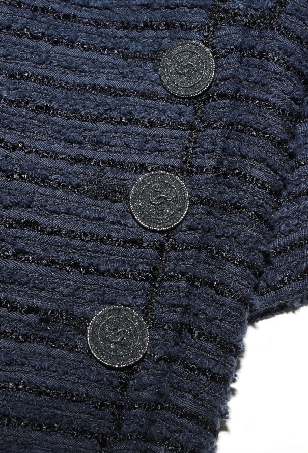 Chanel Bouclé Notched Jacket - 7 Chanel Bouclé Notched Jacket - 7